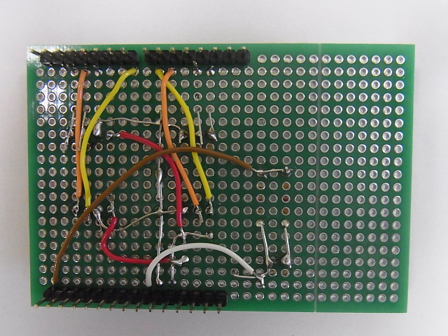 安い ユニバーサル基板 つなぎ方